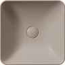 Раковина-чаша GSI Nubes 38 903805 Tortora opaco фаянс накладная