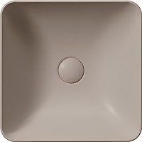 Раковина-чаша GSI Nubes 38 903805 Tortora opaco фаянс накладная