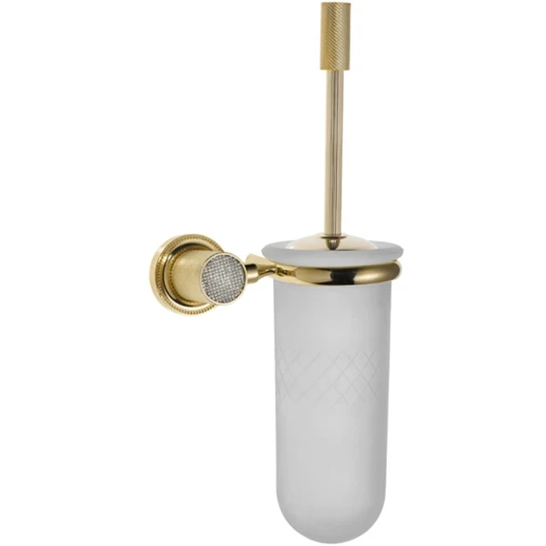 Ершик для унитаза Boheme Royal Cristal 10933-G Золото