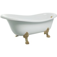 Ванна из искусственного камня Veragio Markiza 185x82 30256 без гидромассажа