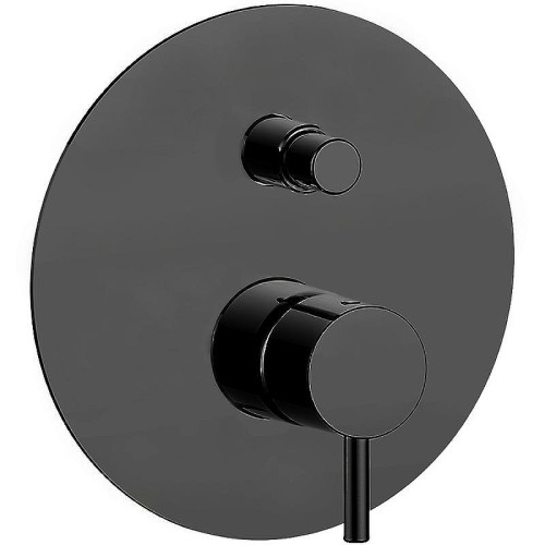 Смеситель для душа Cisal Less New LN00210040 Черный матовый