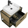 Тумба под раковину Aquaton Лофт Фабрик 65 1A242301LTDY0 подвесная Дуб кантри МДФ / ЛДСП