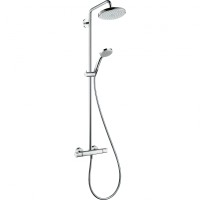 Душевая система Hansgrohe Croma 27185000 с термостатом Хром нержавеющая сталь на стену