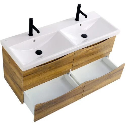Тумба под раковину BelBagno Marino-Cer 120 MARINO-CER-1200-4C-SO-2-RR-P подвесная Rovere Rustico МДФ / ЛДСП