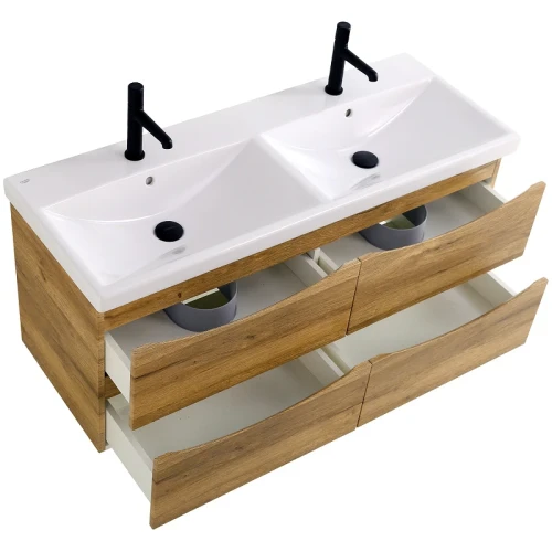 Тумба под раковину BelBagno Marino-Cer 120 MARINO-CER-1200-4C-SO-2-RR-P подвесная Rovere Rustico МДФ / ЛДСП