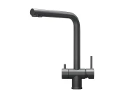 Смеситель для кухни Granula Kitchen Space 7011 цвет Графит матовый