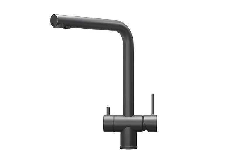 Смеситель для кухни Granula Kitchen Space 7011 цвет Графит матовый