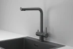 Смеситель для кухни Granula Kitchen Space 7011 цвет Графит матовый