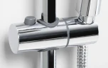 Душевая система WasserKRAFT A199.119.141.010.CH Thermo с термостатом Хром латунь на стену