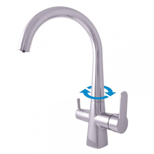 Смеситель для кухни Rav Slezak Zambezi ZA018.5 цвет Хром