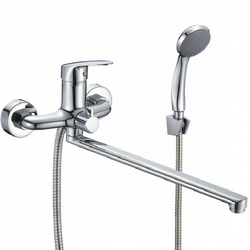 Смеситель для ванны Milardo Simp SIMSB02M10 универсальный Хром на стену