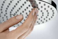 Душевая система Hansgrohe Raindance Select S Showerpipe 27633670 с термостатом Черная матовая латунь на стену