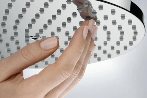 Душевая система Hansgrohe Raindance Select S Showerpipe 27633670 с термостатом Черная матовая латунь на стену