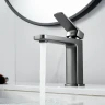 Смеситель для раковины Raffine F0199T цвет Оружейная сталь