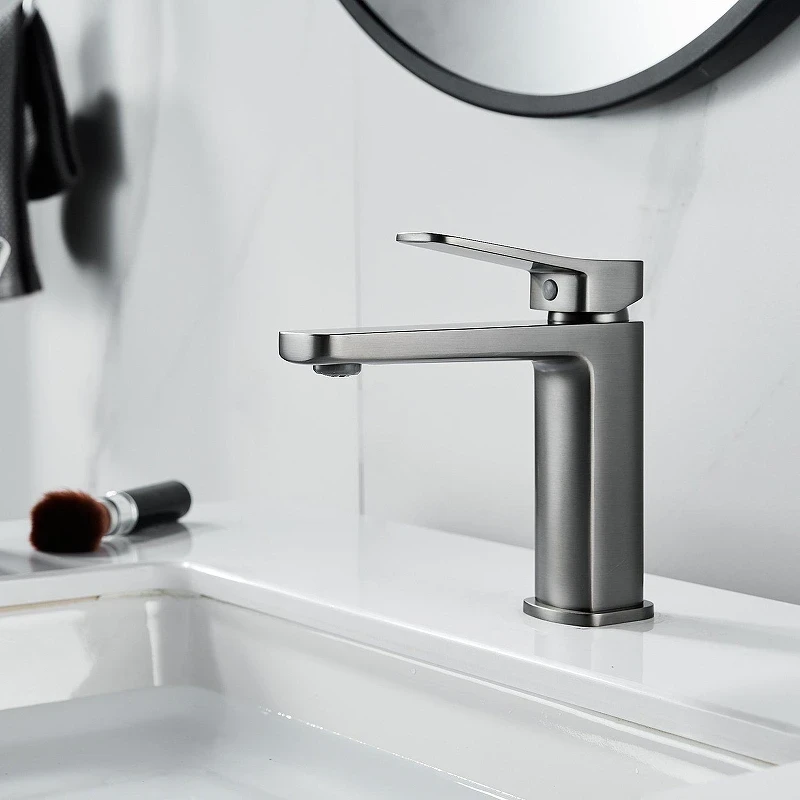 Смеситель для раковины Raffine F0199T цвет Оружейная сталь
