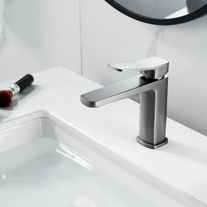 Смеситель для раковины Raffine F0199T цвет Оружейная сталь