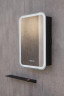 Зеркальный шкаф Silver Mirrors Фиджи 60 LED-00002724 с подсветкой Черный