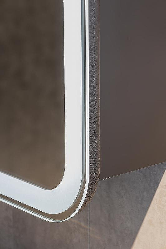 Зеркальный шкаф Silver Mirrors Фиджи 60 LED-00002724 с подсветкой Черный