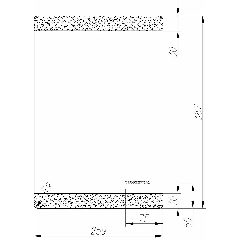 Кухонная мойка Florentina Россана-780 20.500.C0780.307 Серый шелк искусственный камень (литьевой мрамор) встраиваемый