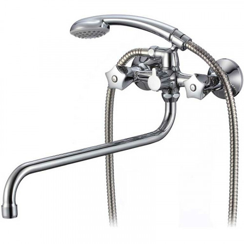 Смеситель для ванны Olive's Catalona 23241CT универсальный Хром латунь на стену