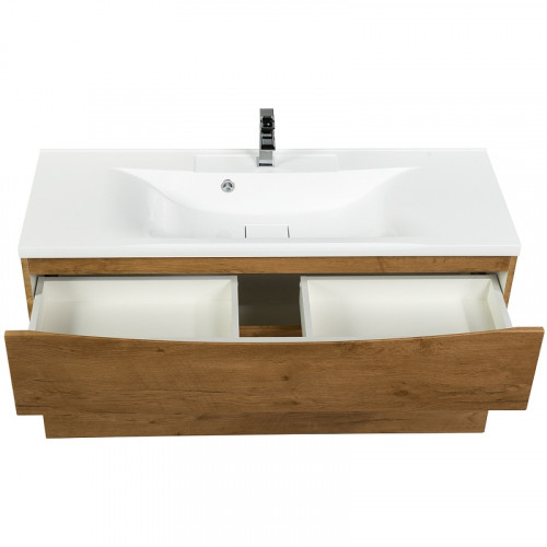 Тумба под раковину BelBagno Marino-H60 110 MARINO-H60-1100-2C-SO-RN-P подвесная Rovere Nature МДФ / ЛДСП