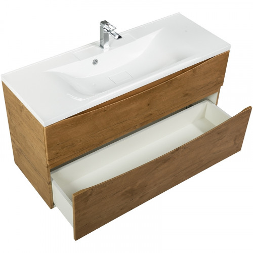 Тумба под раковину BelBagno Marino-H60 110 MARINO-H60-1100-2C-SO-RN-P подвесная Rovere Nature МДФ / ЛДСП