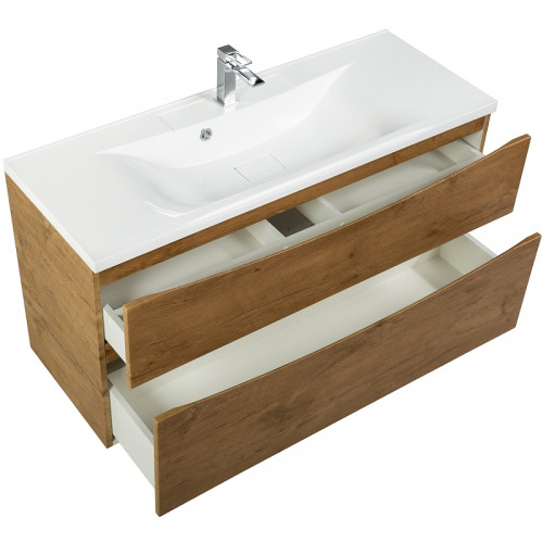 Тумба под раковину BelBagno Marino-H60 110 MARINO-H60-1100-2C-SO-RN-P подвесная Rovere Nature МДФ / ЛДСП