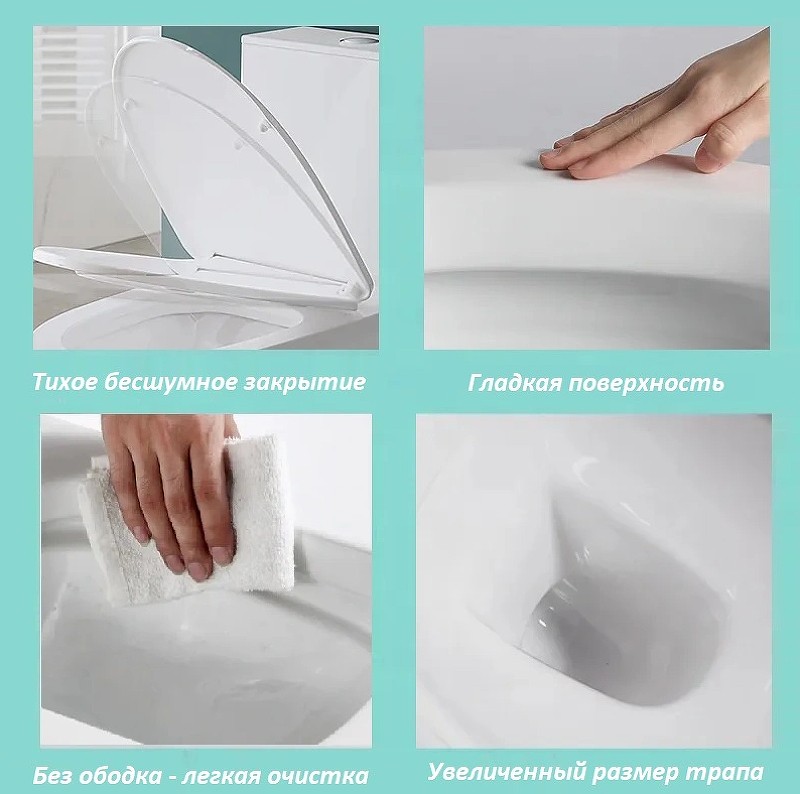 Комплект унитаза Ceruttispa Orlter Aria Tornado CT9955 с инсталляцией Grohe Rapid SL 38721001 с сиденьем Микролифт и клавишей смыва Хром фарфор подвесной