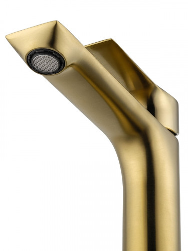 Смеситель для раковины Wonzon & Woghand Brilliant WW-88019079-BG цвет Брашированное золото