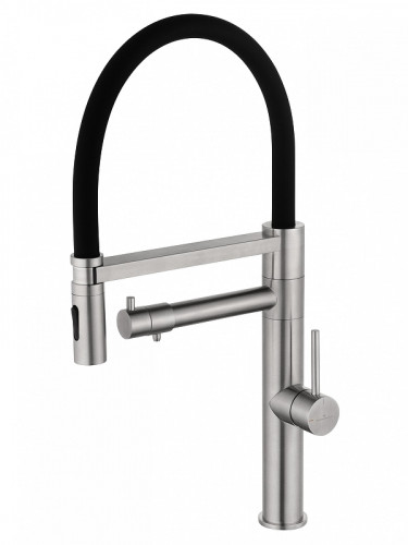 Смеситель для кухни Wonzon & Woghand WW-88458007-BN цвет Брашированный никель