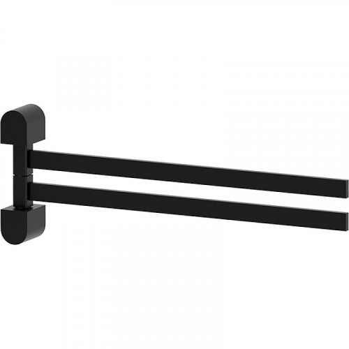 Полотенцедержатель Artwelle Schwarz 35 7731 поворотный Черный матовый