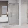Душевой уголок Grossman Cosmo 100х100 301.K33.02.1010.10.02 профиль Хром стекло шиншилла