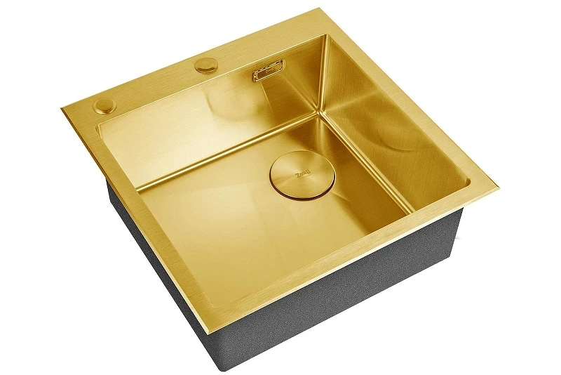 Кухонная мойка ZorG Lux Bronze 51 LUX 5151 BRONZE цвет Бронза