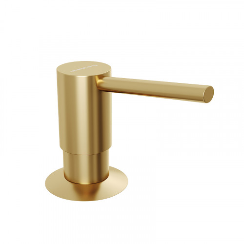 Дозатор для моющего средства Abelsberg SPP70017BG цвет Королевское золото