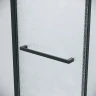Душевой уголок Grossman Style 130x100 L 120.K33.05.1310.21.02 профиль Черный матовый стекло шиншилла
