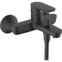 Смеситель для ванны Hansgrohe Vernis Blend 71440670 Черный матовый латунь на стену