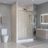 Душевая дверь BelBagno Marino 2 130 MARINO-2-BF-1-130-C-CR профиль Хром стекло прозрачное