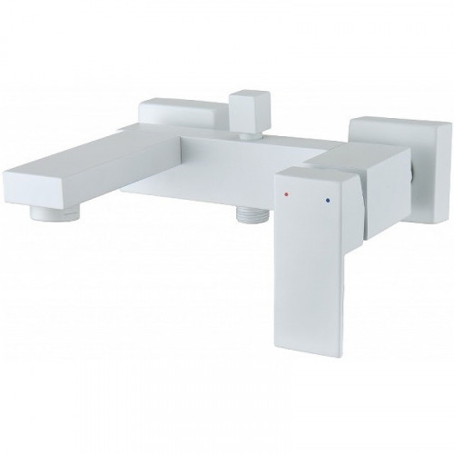 Смеситель для ванны Aquanet Blanco AF420-20W 261818 Белый матовый латунь на стену