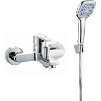 Смеситель для ванны Melodia della vita Aria MDV35740 Хром латунь на стену