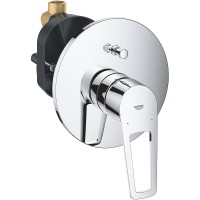 Смеситель для душа Grohe BauLoop 29081001 Хром латунь встраиваемый
