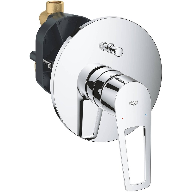 Смеситель для душа Grohe BauLoop 29081001 Хром латунь встраиваемый