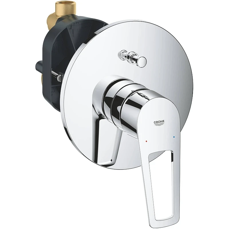 Смеситель для душа Grohe BauLoop 29081001 Хром латунь встраиваемый