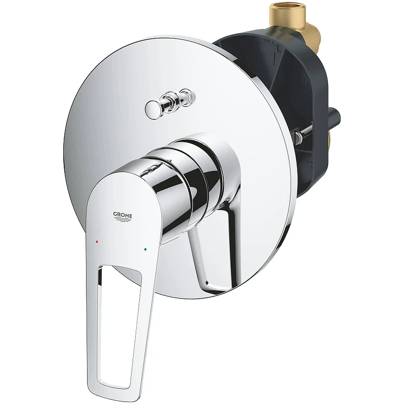 Смеситель для душа Grohe BauLoop 29081001 Хром латунь встраиваемый