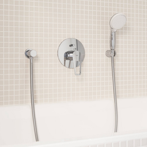 Смеситель для душа Grohe BauLoop 29081001 Хром латунь встраиваемый