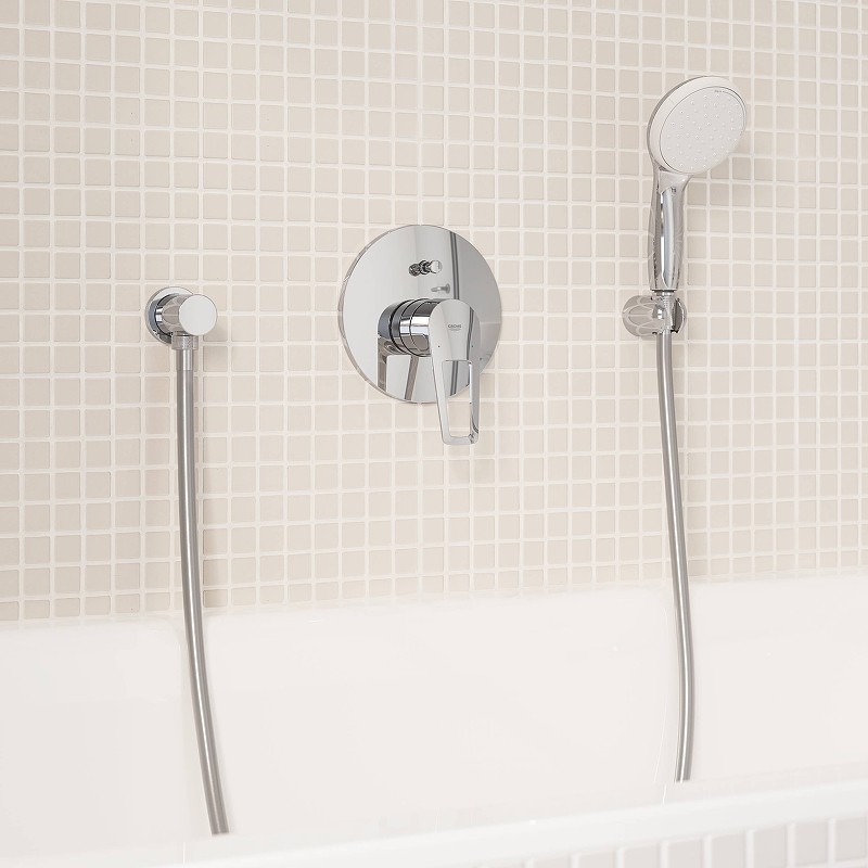 Смеситель для душа Grohe BauLoop 29081001 Хром латунь встраиваемый