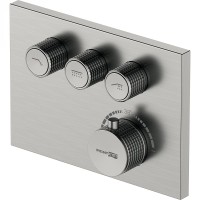 Смеситель для душа WasserKRAFT Wern 4258 Thermo с термостатом Никель латунь встраиваемый