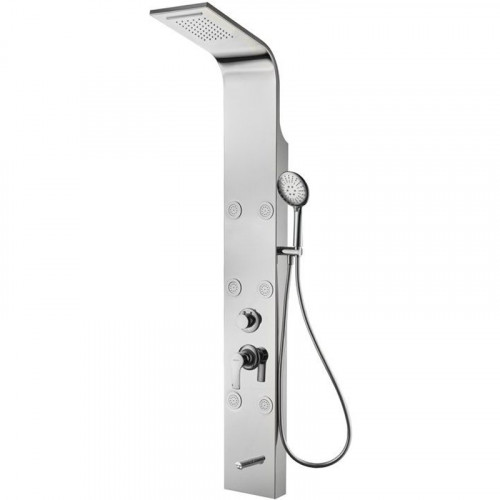 Душевая панель Aquanet Galaxy Shine AP40-01 237436 Нержавеющая сталь алюминий на стену