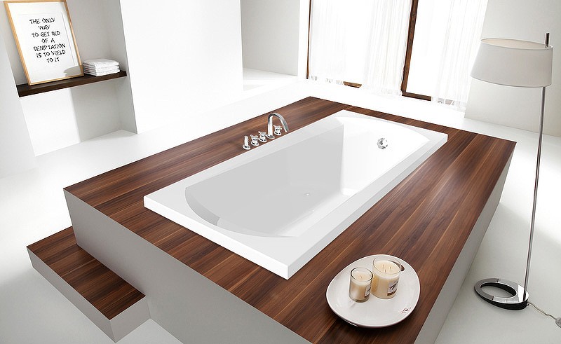Акриловая ванна C-Bath Clio 150x70 CBQ003004 без гидромассажа