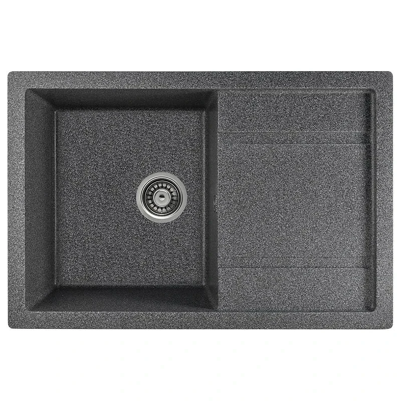Кухонная мойка Gerhans 76 B27-24/311-11-24 цвет Графит