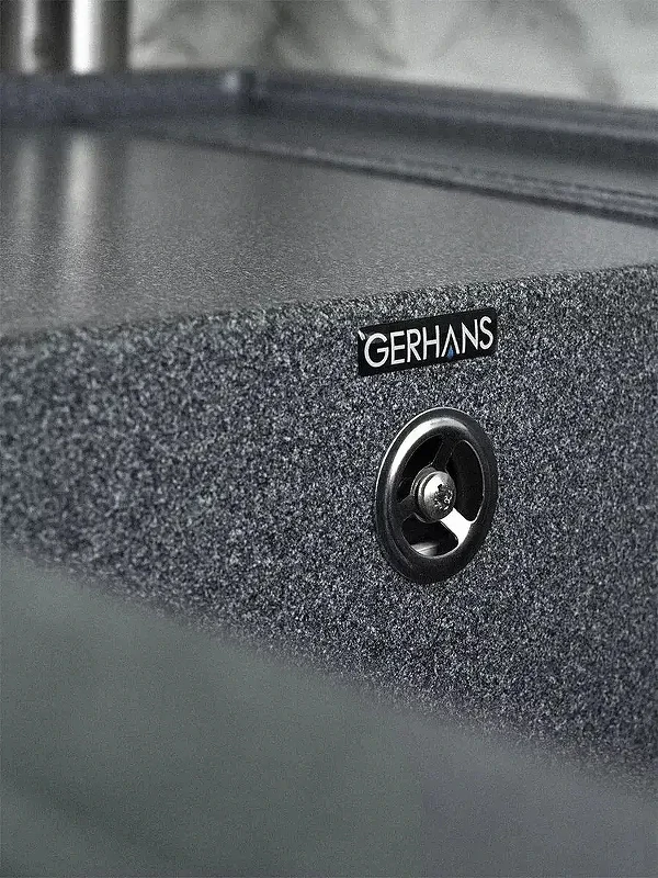 Кухонная мойка Gerhans 76 B27-24/311-11-24 цвет Графит